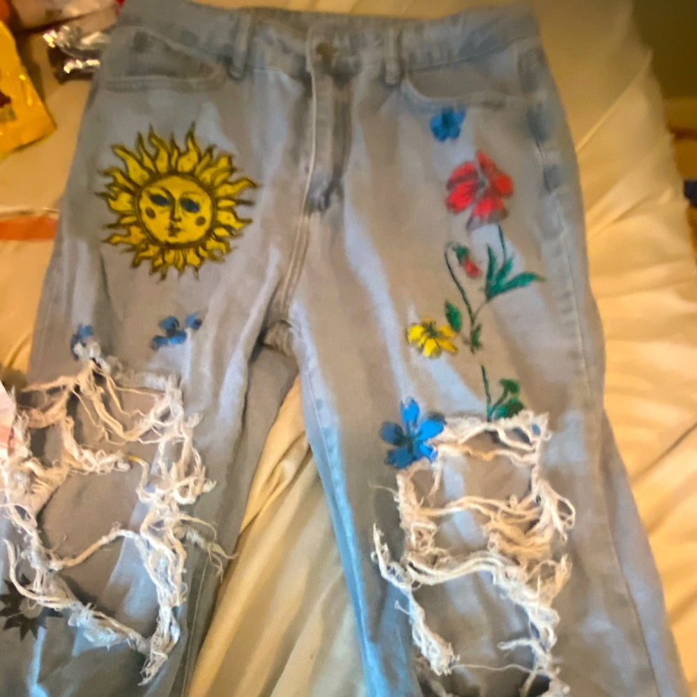 jeans size large